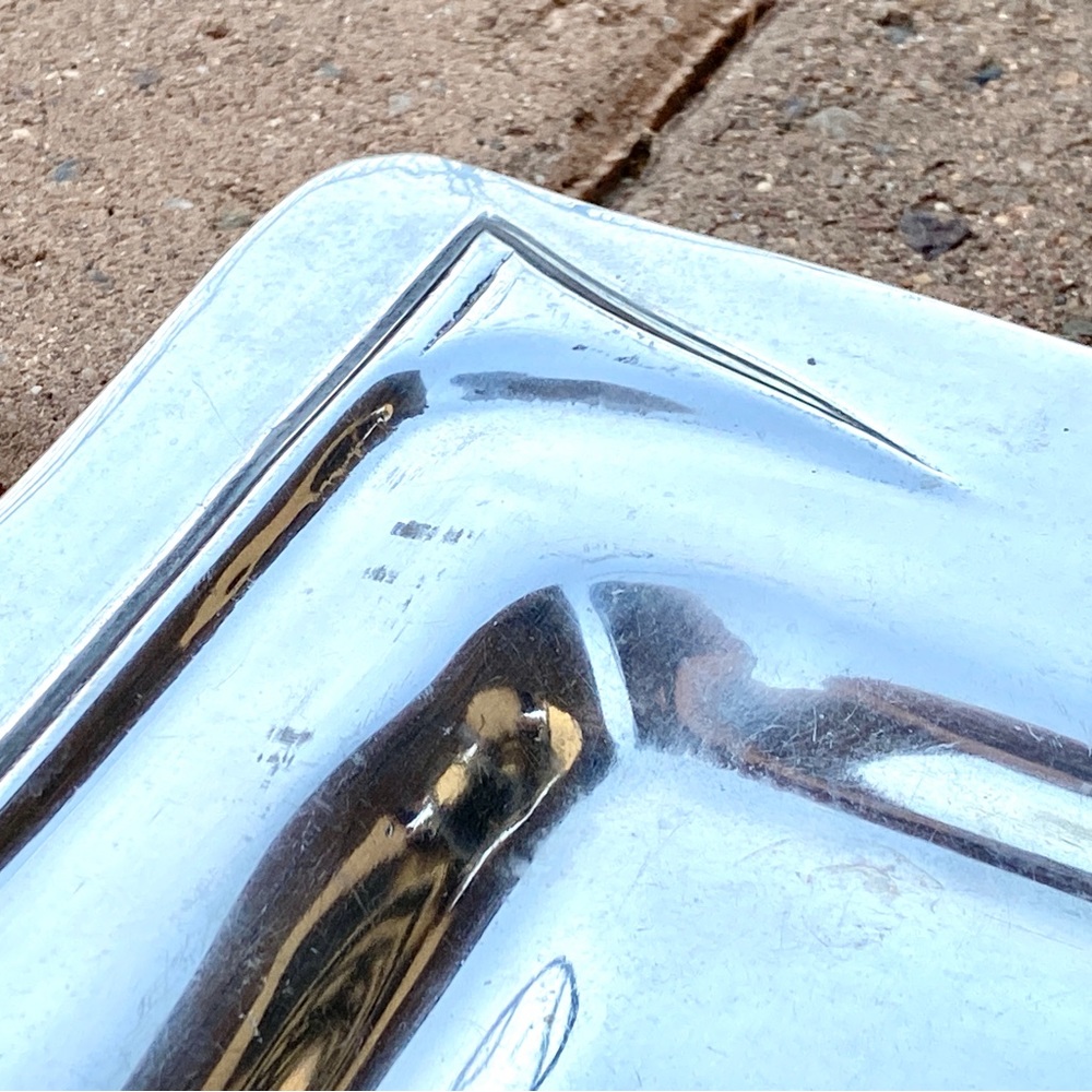 Polished Pewter Golf Dish - Picture 4 of 7